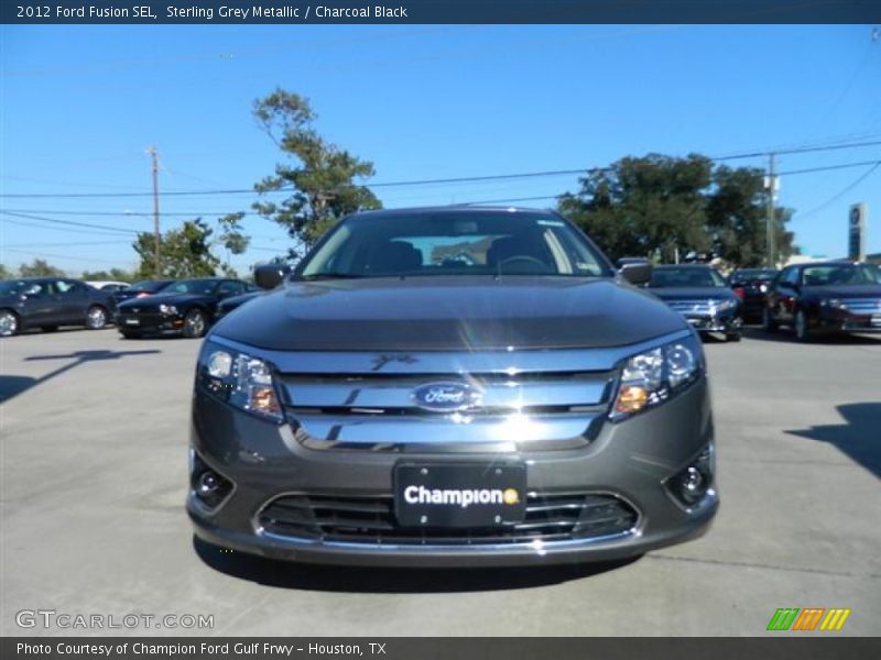 Sterling Grey Metallic / Charcoal Black 2012 Ford Fusion SEL