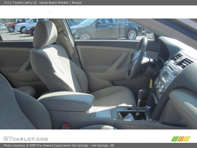Sandy Beach Metallic / Bisque 2011 Toyota Camry LE