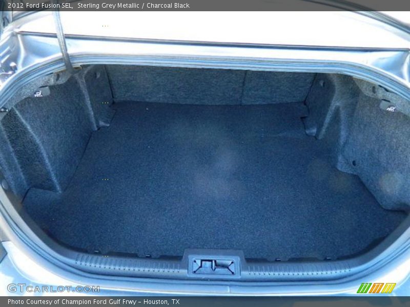 Sterling Grey Metallic / Charcoal Black 2012 Ford Fusion SEL