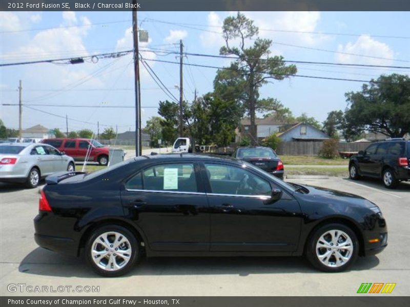 Black / Charcoal Black 2012 Ford Fusion SE