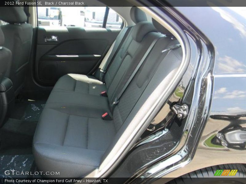Black / Charcoal Black 2012 Ford Fusion SE