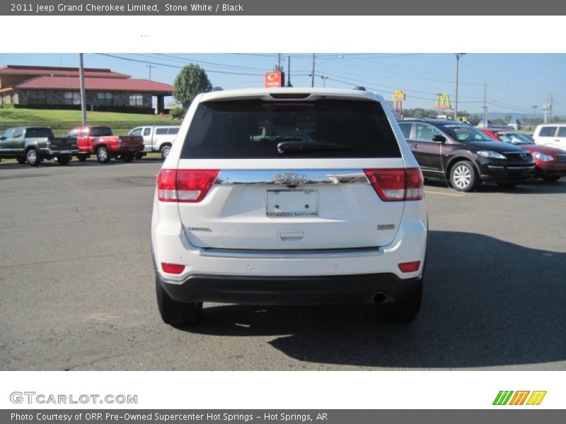 Stone White / Black 2011 Jeep Grand Cherokee Limited