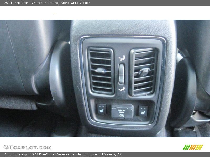 Stone White / Black 2011 Jeep Grand Cherokee Limited