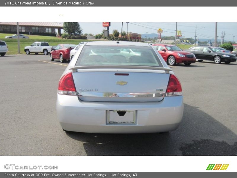Silver Ice Metallic / Gray 2011 Chevrolet Impala LT
