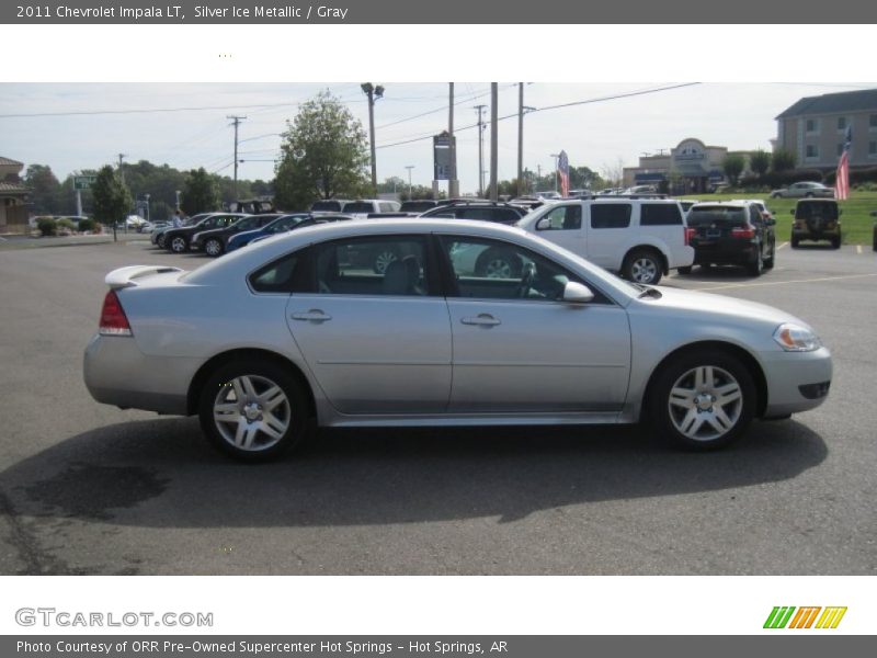 Silver Ice Metallic / Gray 2011 Chevrolet Impala LT