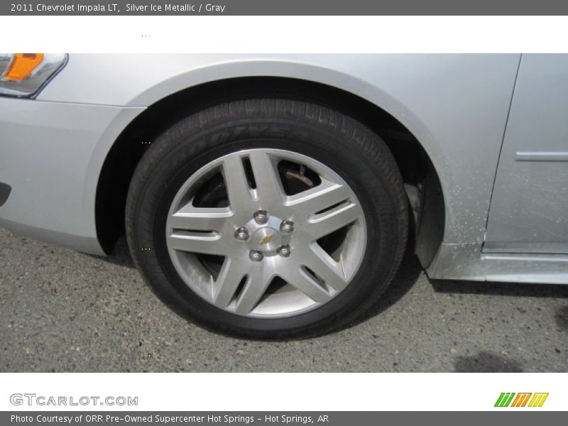Silver Ice Metallic / Gray 2011 Chevrolet Impala LT