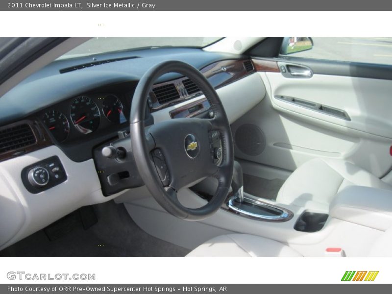 Silver Ice Metallic / Gray 2011 Chevrolet Impala LT