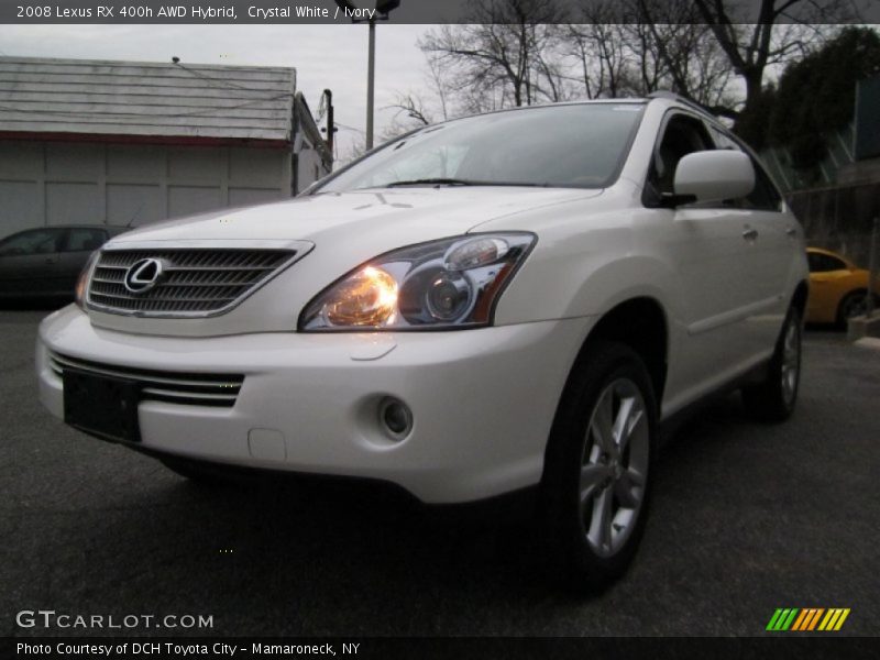 Crystal White / Ivory 2008 Lexus RX 400h AWD Hybrid