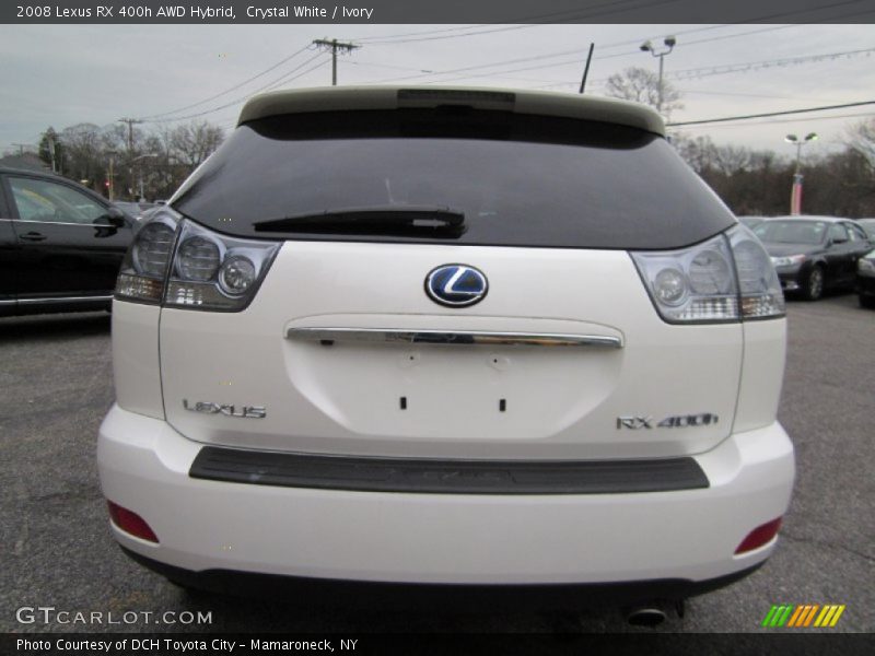 Crystal White / Ivory 2008 Lexus RX 400h AWD Hybrid
