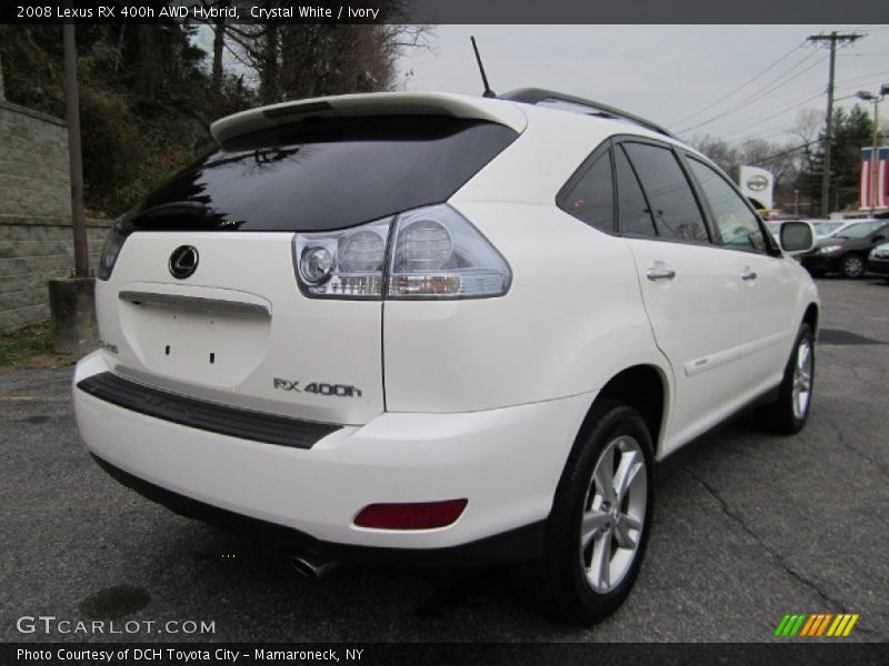 Crystal White / Ivory 2008 Lexus RX 400h AWD Hybrid