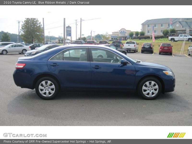 Blue Ribbon Metallic / Dark Charcoal 2010 Toyota Camry LE
