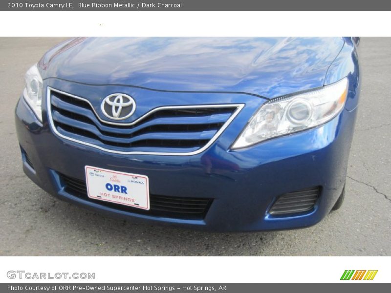 Blue Ribbon Metallic / Dark Charcoal 2010 Toyota Camry LE