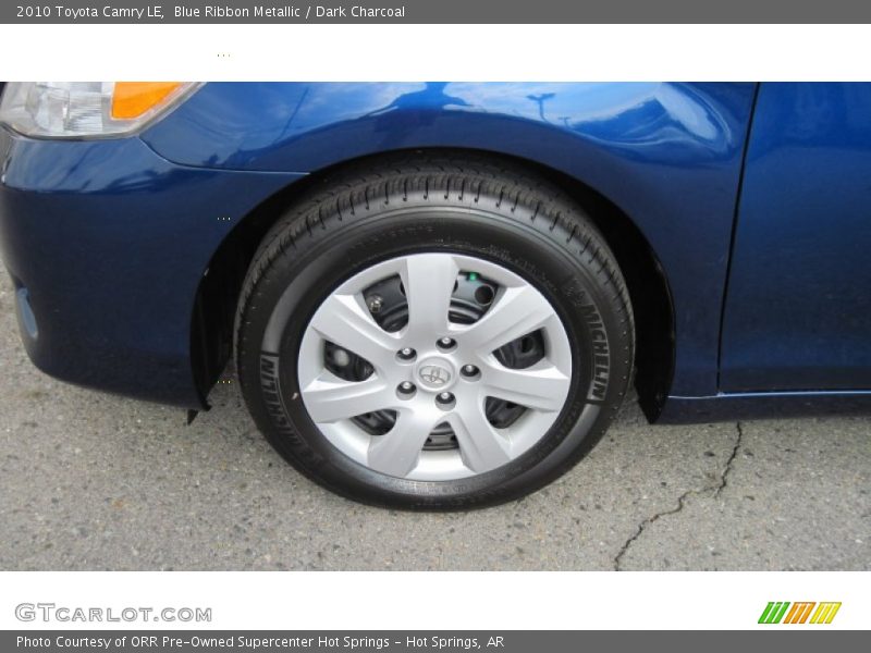 Blue Ribbon Metallic / Dark Charcoal 2010 Toyota Camry LE