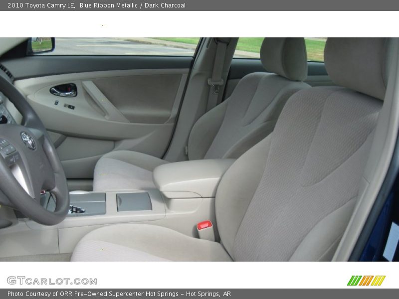 Blue Ribbon Metallic / Dark Charcoal 2010 Toyota Camry LE