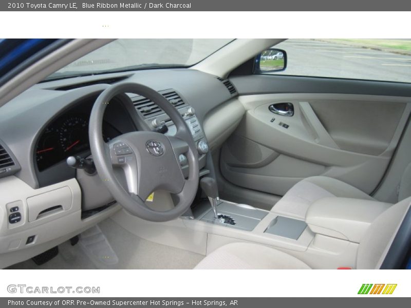 Blue Ribbon Metallic / Dark Charcoal 2010 Toyota Camry LE