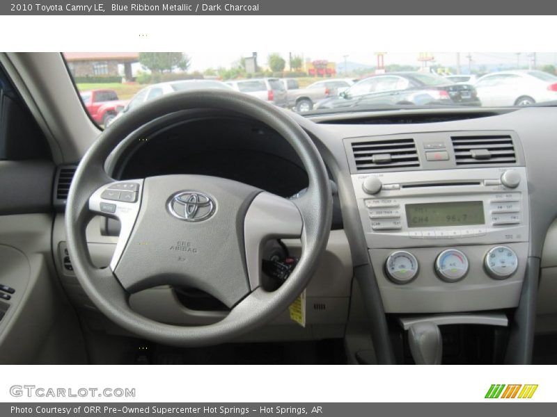 Blue Ribbon Metallic / Dark Charcoal 2010 Toyota Camry LE