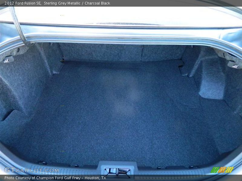 Sterling Grey Metallic / Charcoal Black 2012 Ford Fusion SE