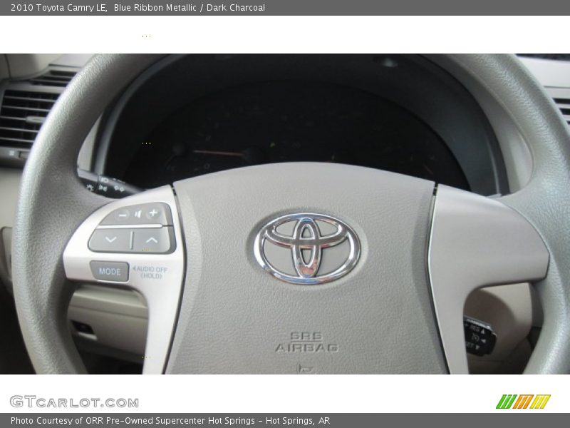 Blue Ribbon Metallic / Dark Charcoal 2010 Toyota Camry LE