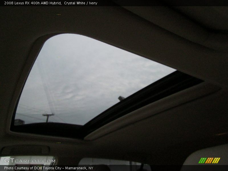 Crystal White / Ivory 2008 Lexus RX 400h AWD Hybrid