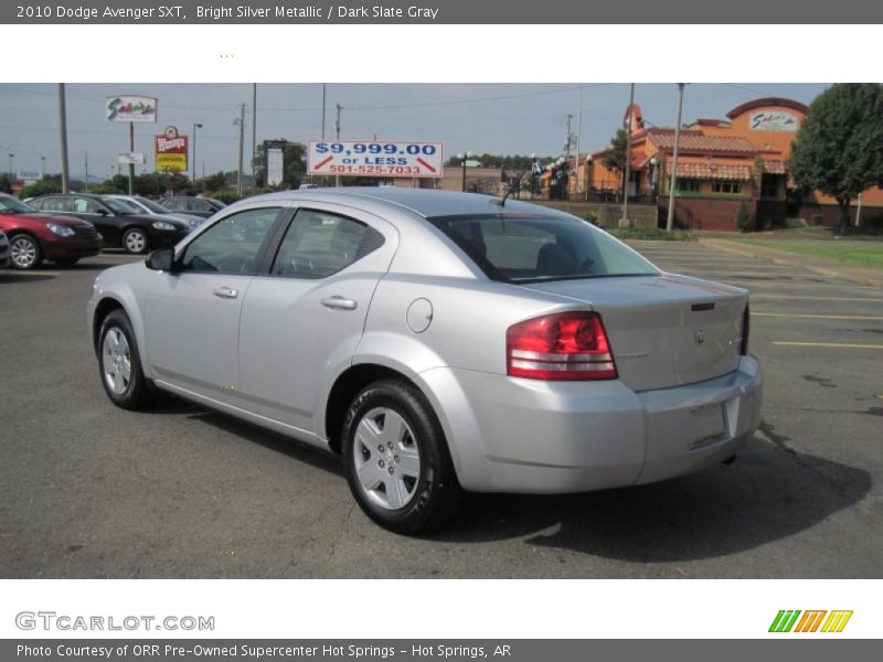 Bright Silver Metallic / Dark Slate Gray 2010 Dodge Avenger SXT