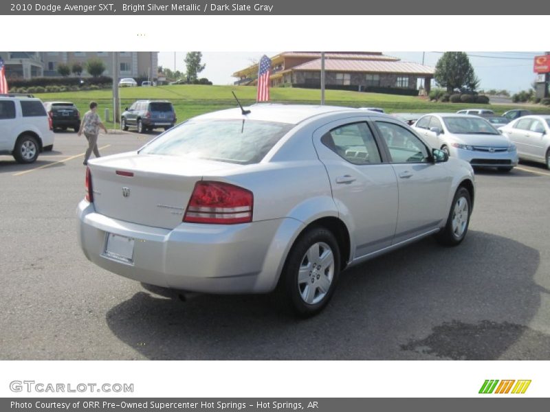 Bright Silver Metallic / Dark Slate Gray 2010 Dodge Avenger SXT