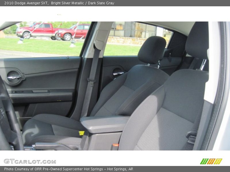 Bright Silver Metallic / Dark Slate Gray 2010 Dodge Avenger SXT