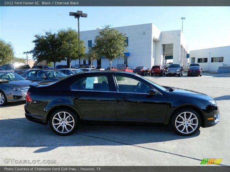 Black / Charcoal Black 2012 Ford Fusion SE