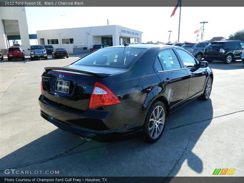 Black / Charcoal Black 2012 Ford Fusion SE