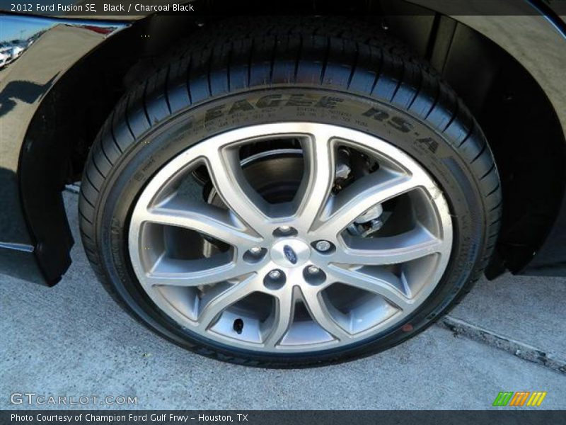 Black / Charcoal Black 2012 Ford Fusion SE