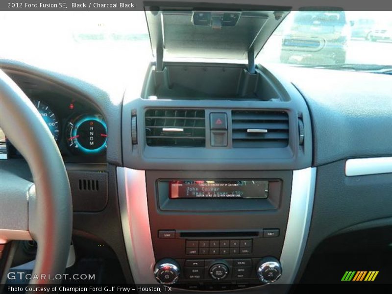Black / Charcoal Black 2012 Ford Fusion SE