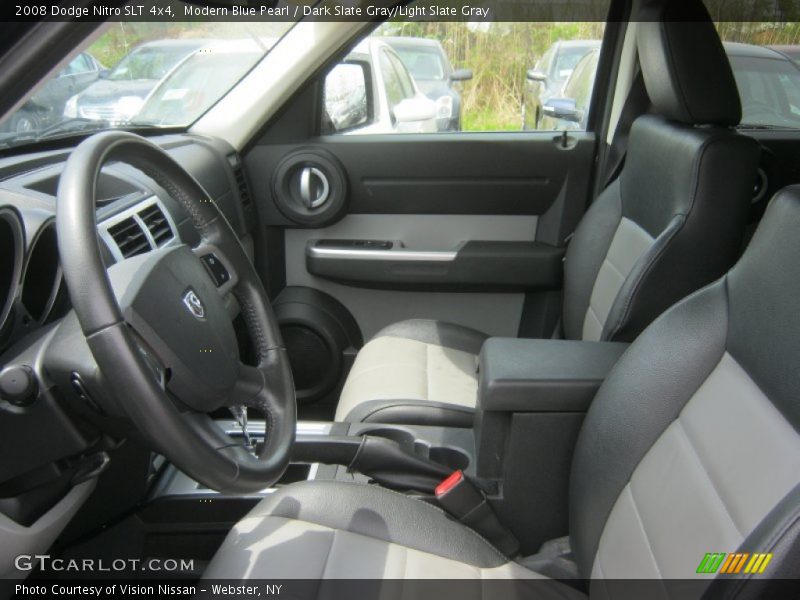 Modern Blue Pearl / Dark Slate Gray/Light Slate Gray 2008 Dodge Nitro SLT 4x4