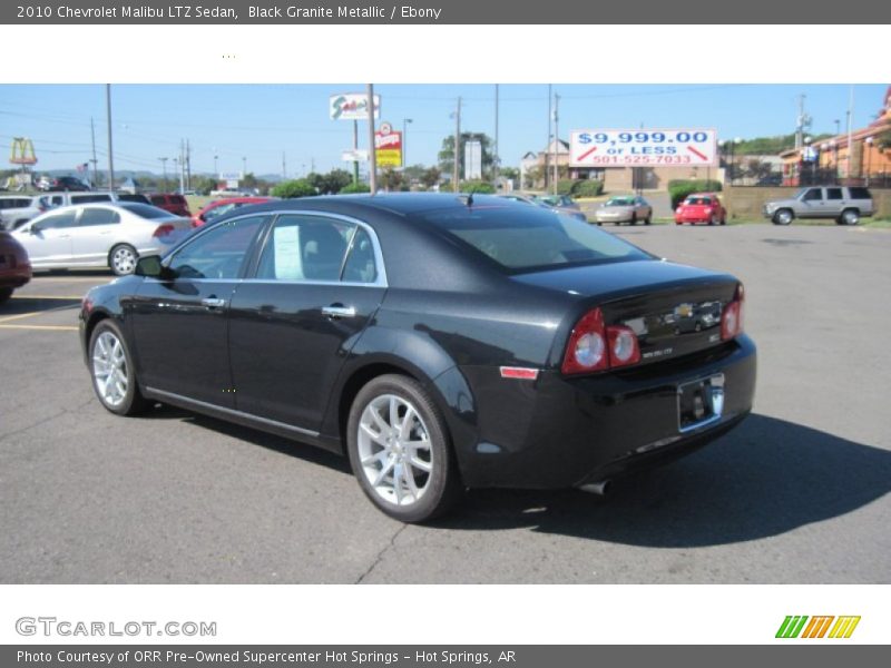 Black Granite Metallic / Ebony 2010 Chevrolet Malibu LTZ Sedan