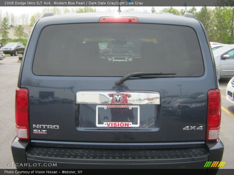 Modern Blue Pearl / Dark Slate Gray/Light Slate Gray 2008 Dodge Nitro SLT 4x4