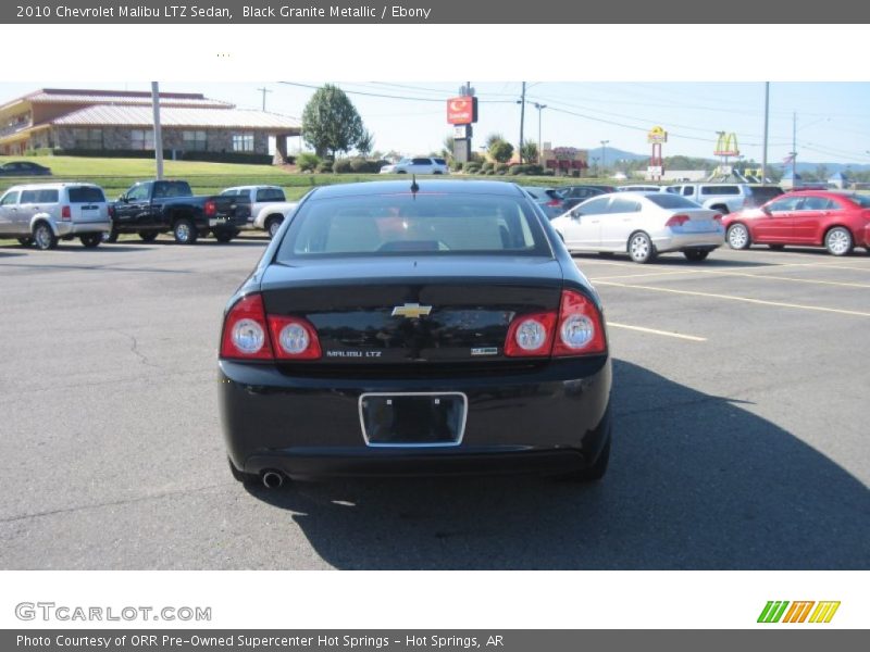 Black Granite Metallic / Ebony 2010 Chevrolet Malibu LTZ Sedan