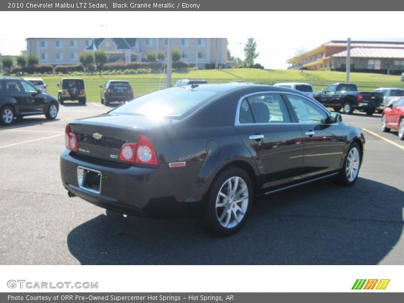 Black Granite Metallic / Ebony 2010 Chevrolet Malibu LTZ Sedan