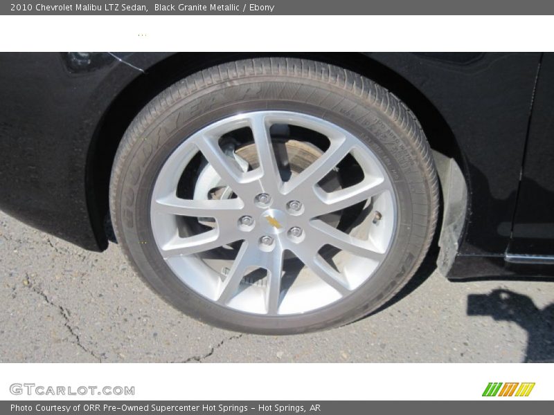 Black Granite Metallic / Ebony 2010 Chevrolet Malibu LTZ Sedan