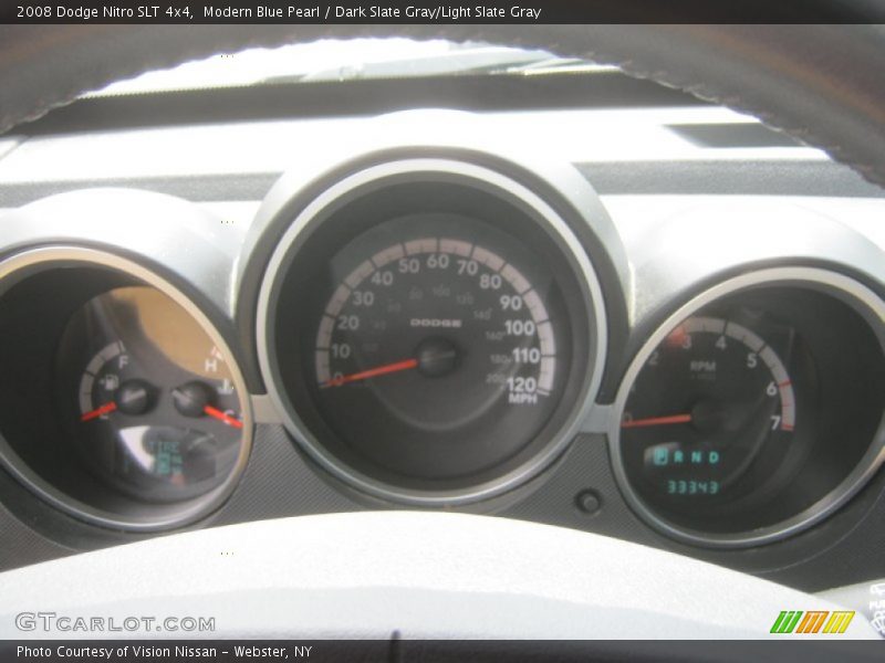Modern Blue Pearl / Dark Slate Gray/Light Slate Gray 2008 Dodge Nitro SLT 4x4