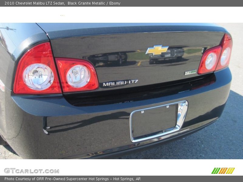 Black Granite Metallic / Ebony 2010 Chevrolet Malibu LTZ Sedan