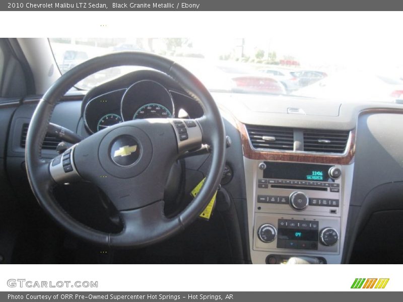 Black Granite Metallic / Ebony 2010 Chevrolet Malibu LTZ Sedan