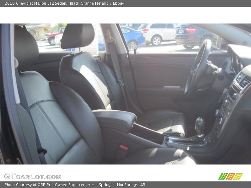 Black Granite Metallic / Ebony 2010 Chevrolet Malibu LTZ Sedan