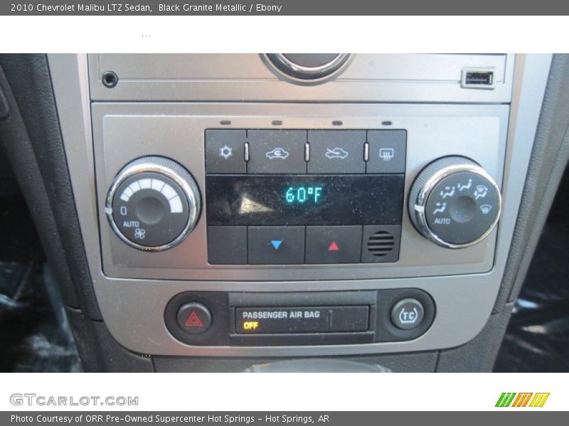 Black Granite Metallic / Ebony 2010 Chevrolet Malibu LTZ Sedan