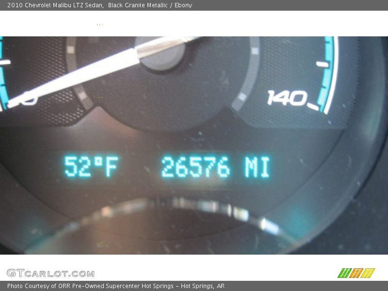 Black Granite Metallic / Ebony 2010 Chevrolet Malibu LTZ Sedan
