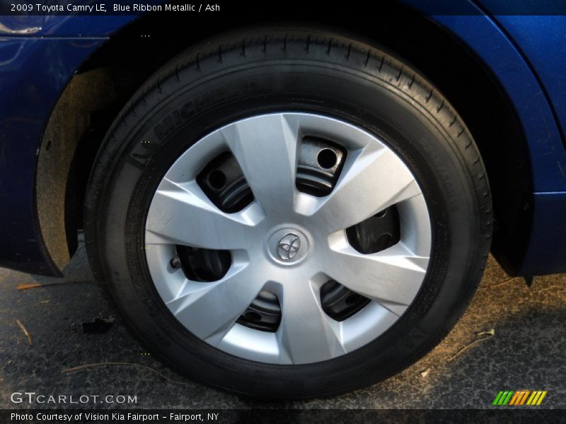 Blue Ribbon Metallic / Ash 2009 Toyota Camry LE
