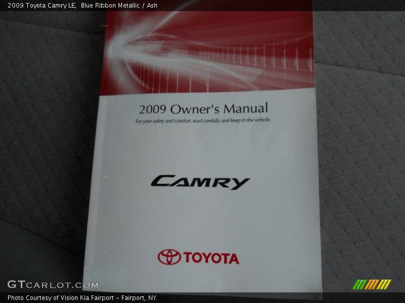 Blue Ribbon Metallic / Ash 2009 Toyota Camry LE