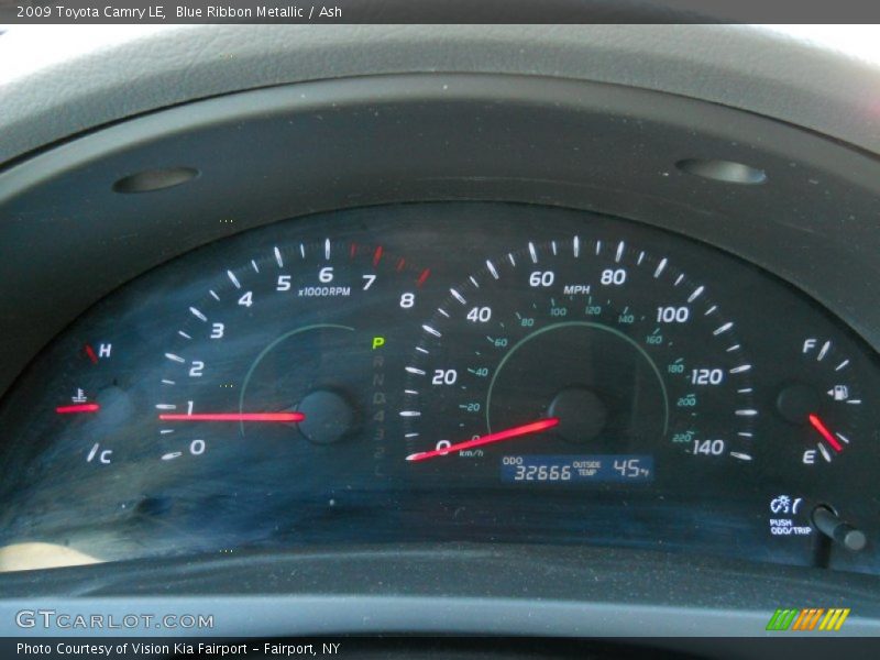 Blue Ribbon Metallic / Ash 2009 Toyota Camry LE