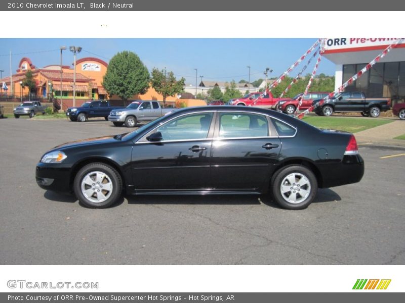 Black / Neutral 2010 Chevrolet Impala LT