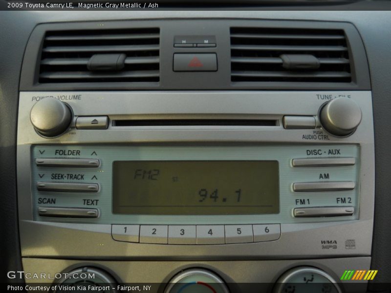 Magnetic Gray Metallic / Ash 2009 Toyota Camry LE