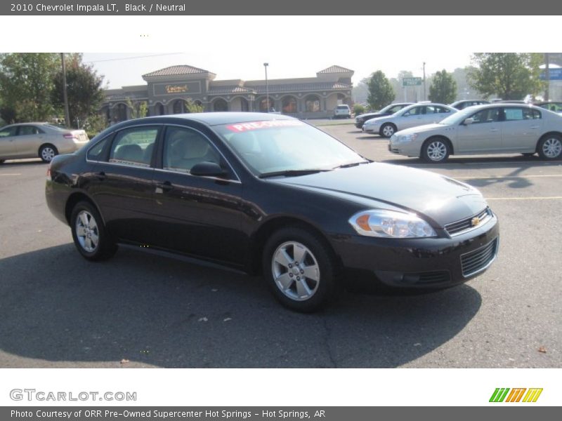 Black / Neutral 2010 Chevrolet Impala LT