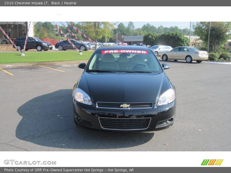 Black / Neutral 2010 Chevrolet Impala LT