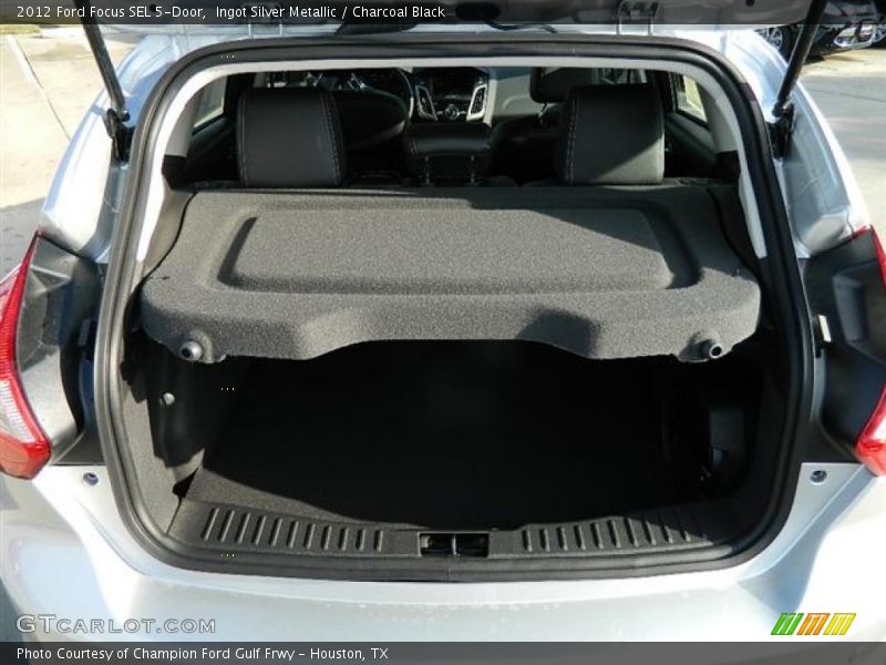Ingot Silver Metallic / Charcoal Black 2012 Ford Focus SEL 5-Door